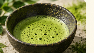 现刷抹茶的AI概念视觉，非实拍